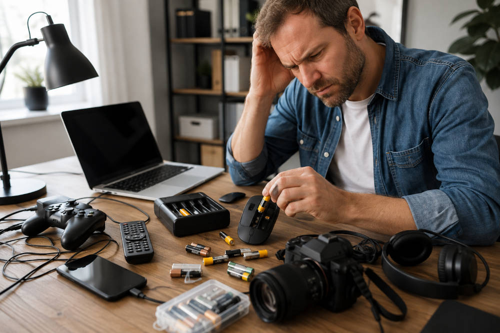 Zo voorkom je gedoe met batterijen in je digitale apparaten